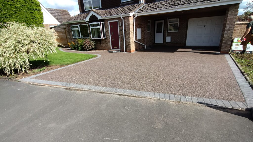 heather resin blend - resin driveway